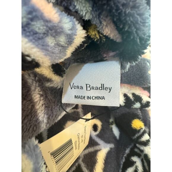 Vera Bradley Convertible Pillow to Blanket Charmont Meadow 45 x 60 Travel NWT - Picture 3 of 5